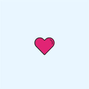 Pin Herz (pink)